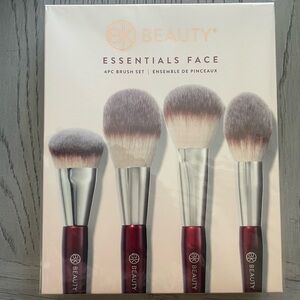 BK BEAUTY ESSENTIALS FACE BRUSH SET NEW